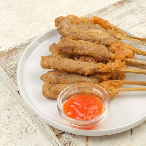 Sempol ayam sayur