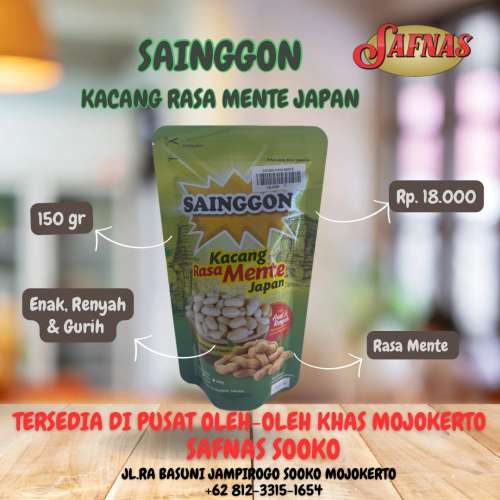 Kacang Rasa Mente Sainggon