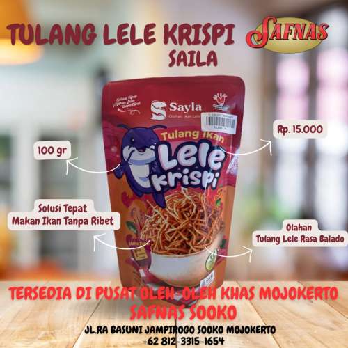 Tulang Ikan Lele Krispi
