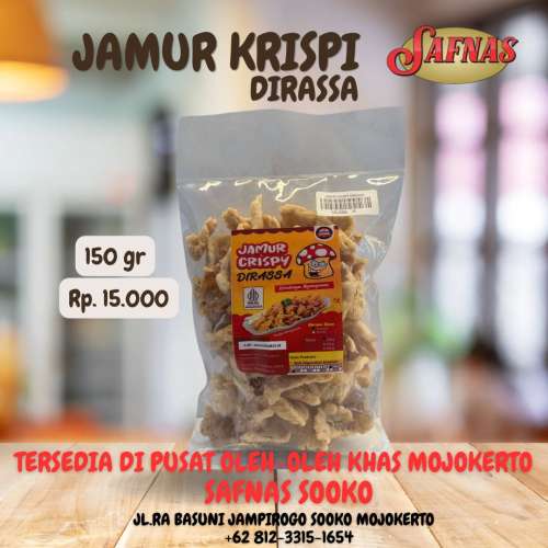 Jamur Crispy Dirassa 150gr