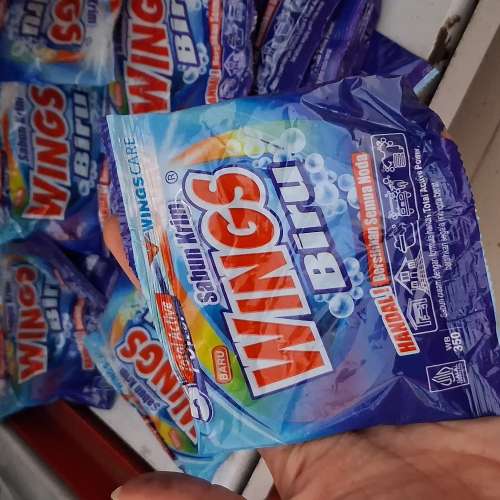 (HABIS)SABUN WINGS COLEK