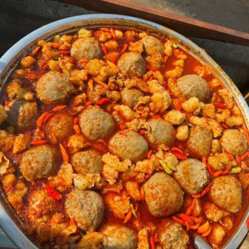 bakso kuah pedas