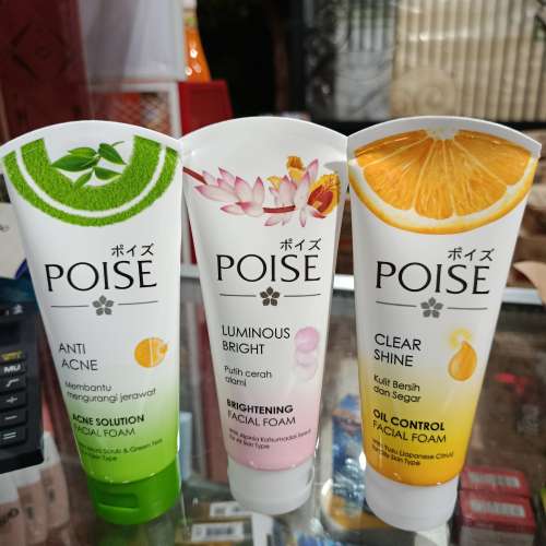 Poise facial foam 100g promo