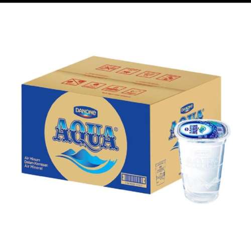 AQUA Gelas 220ML (isi 48 pcs)
