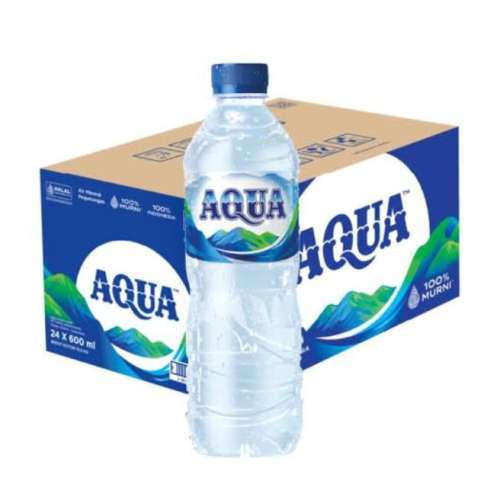 AQUA BOTOL 600ML (isi 24)