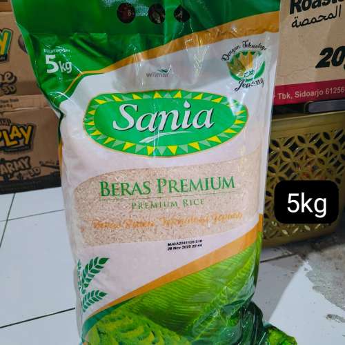BERAS SANIA PREMIUM KEMASAN 5KG