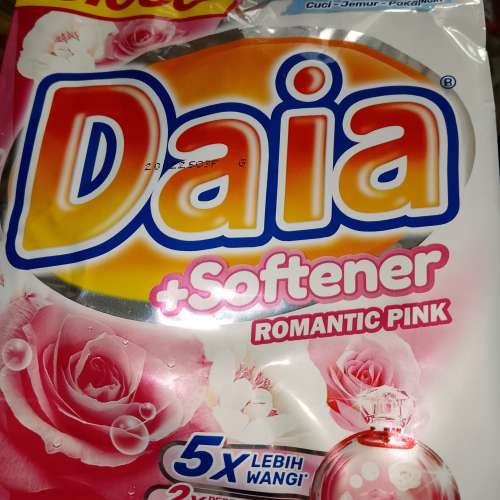 Daia +softener romantic pink