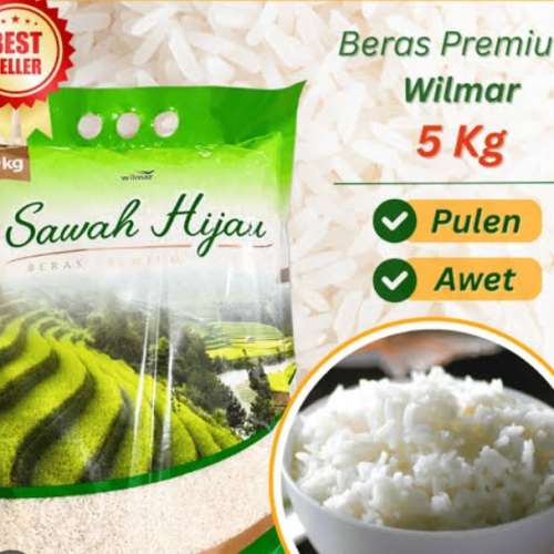 Beras Sawah Hijau 5Kg (PREMIUM)