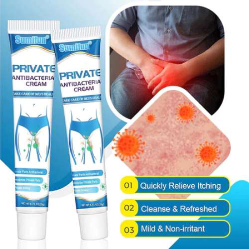 SUMIFUN Private Antibacterial Cream Obat Gatal Selangkangan Eksim Jamur Psoriasis Salep Gatal Area Sensitif