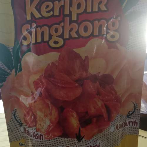 Kripik singkong manis asin,pedas manis,asin gurih