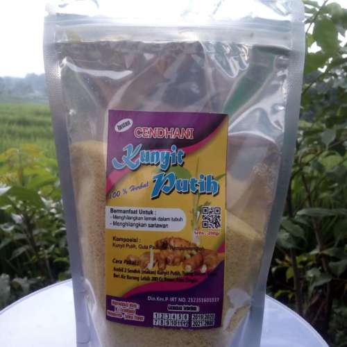 JAMU INSTAN KUNYIT PUTIH