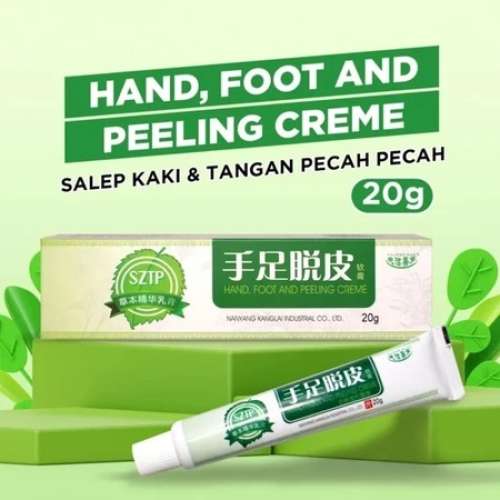 SZTP Salep Krim Herbal Menghaluskan Melembutkan Tumit Kaki dan Tangan Kapalan Pecah Kasar Kering