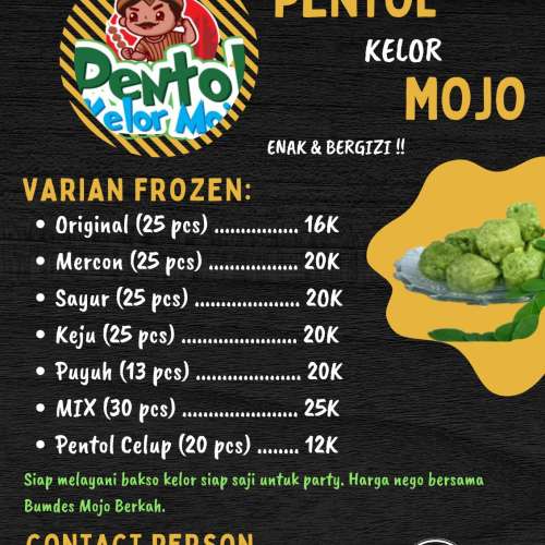 PENTOL KELOR MOJO