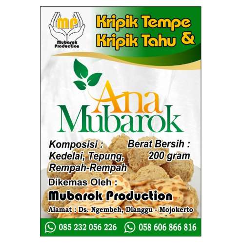 Keripik tempe & keripik tahu