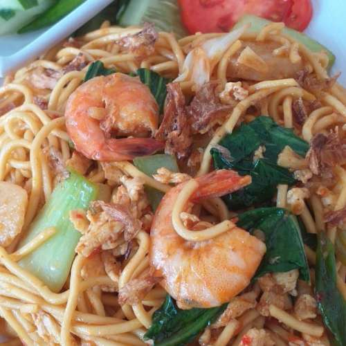 Bakmie seafood