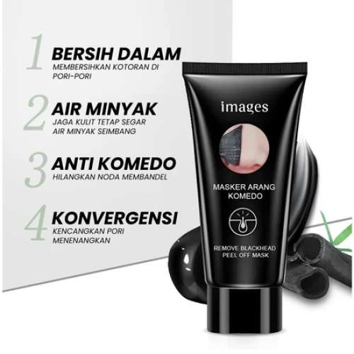 Images Yurizumi Peel Off Mask Masker Arang Wajah Ampuh Mengangkat Komedo